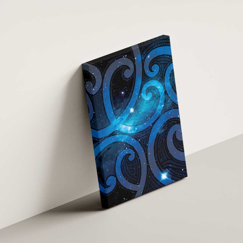New Zealand Maori Matariki Canvas Wall Art Galaxy Kowhaiwhai LT7 - Polynesian Pride