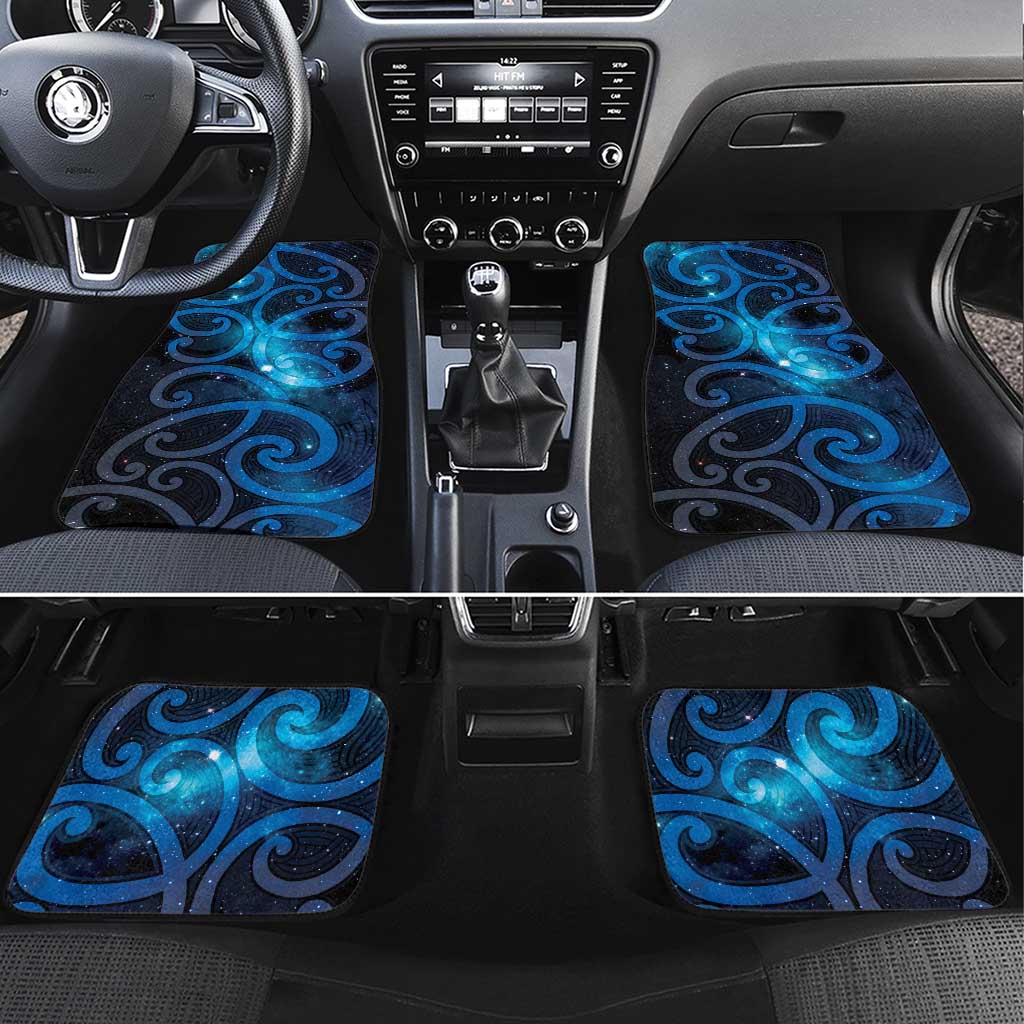 New Zealand Maori Matariki Car Mats Galaxy Kowhaiwhai