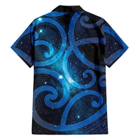 New Zealand Maori Matariki Family Matching Puletasi and Hawaiian Shirt Galaxy Kowhaiwhai LT7 - Polynesian Pride