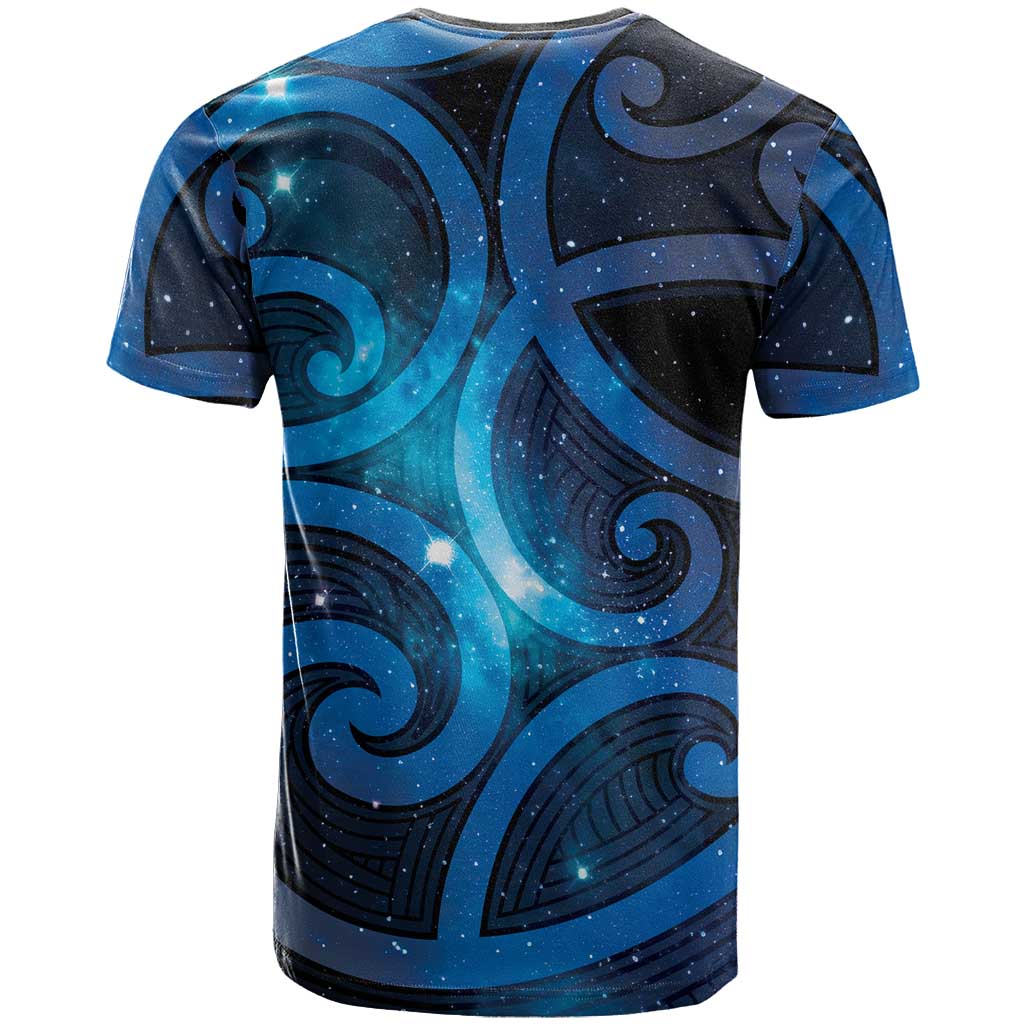 New Zealand Maori Matariki T Shirt Galaxy Kowhaiwhai