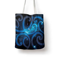 New Zealand Maori Matariki Tote Bag Galaxy Kowhaiwhai