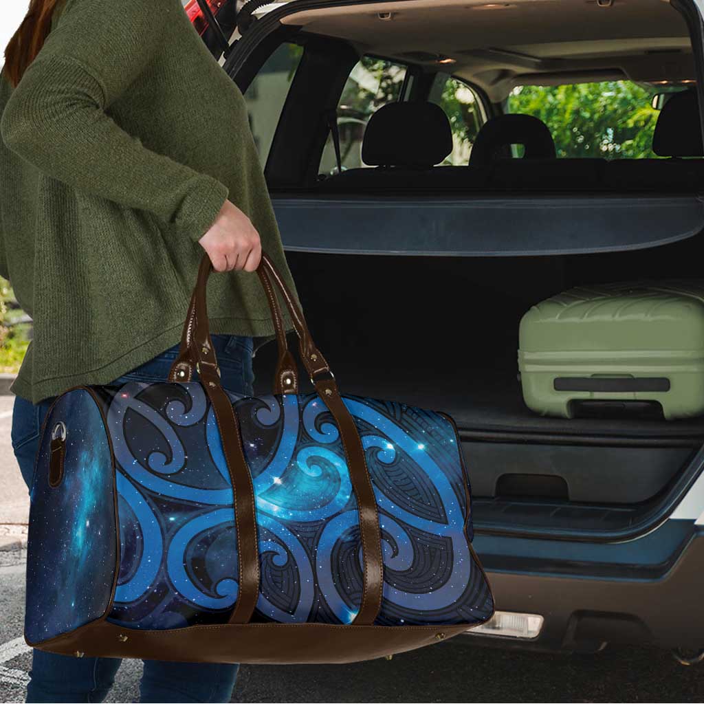 New Zealand Maori Matariki Travel Bag Galaxy Kowhaiwhai