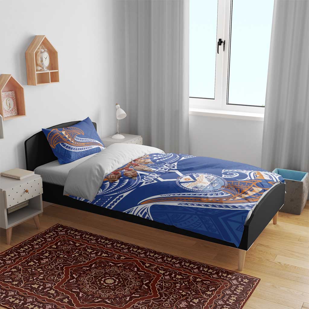 Yokwe Marshall Islands Personalized Bedding Set Jemenei Day - Seashell Necklace
