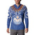 Yokwe Marshall Islands Personalized Button Sweatshirt Jemenei Day - Seashell Necklace