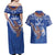Yokwe Marshall Islands Personalized Couples Matching Off Shoulder Maxi Dress and Hawaiian Shirt Jemenei Day - Seashell Necklace