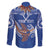 Yokwe Marshall Islands Personalized Family Matching Off The Shoulder Long Sleeve Dress and Hawaiian Shirt Jemenei Day - Seashell Necklace