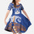 Yokwe Marshall Islands Personalized Family Matching Off Shoulder Maxi Dress and Hawaiian Shirt Jemenei Day - Seashell Necklace