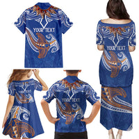 Yokwe Marshall Islands Personalized Family Matching Puletasi and Hawaiian Shirt Jemenei Day - Seashell Necklace LT7 - Polynesian Pride