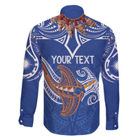 Yokwe Marshall Islands Personalized Family Matching Short Sleeve Bodycon Dress and Hawaiian Shirt Jemenei Day - Seashell Necklace LT7 - Polynesian Pride