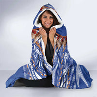 Yokwe Marshall Islands Personalized Hooded Blanket Jemenei Day - Seashell Necklace LT7 - Polynesian Pride