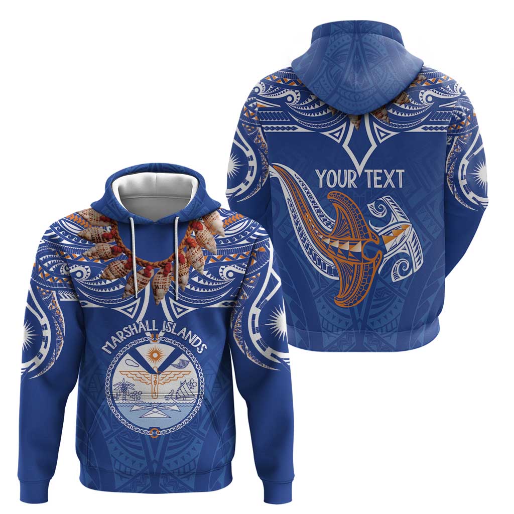 Yokwe Marshall Islands Personalized Hoodie Jemenei Day - Seashell Necklace LT7 - Polynesian Pride