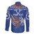 Yokwe Marshall Islands Personalized Long Sleeve Button Shirt Jemenei Day - Seashell Necklace
