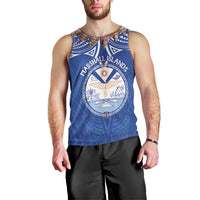 Yokwe Marshall Islands Personalized Men Tank Top Jemenei Day - Seashell Necklace LT7 - Polynesian Pride