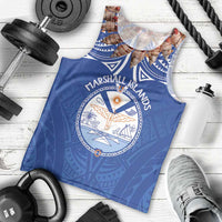 Yokwe Marshall Islands Personalized Men Tank Top Jemenei Day - Seashell Necklace LT7 - Polynesian Pride
