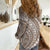 Polynesian Pride Women Casual Shirt Turtle Hibiscus Luxury Style - Beige LT7 - Polynesian Pride