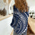 Polynesian Pride Women Casual Shirt Turtle Hibiscus Luxury Style - Navy LT7 - Polynesian Pride