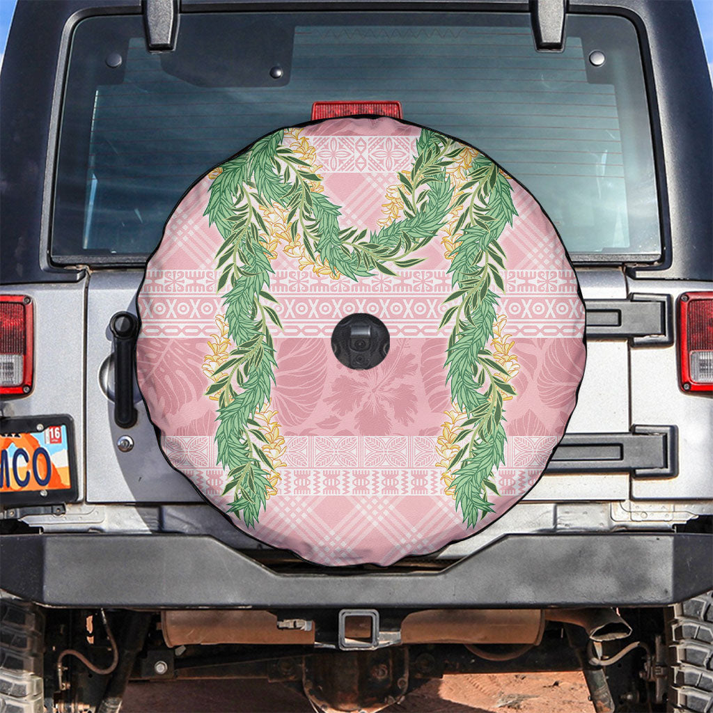 Hawai'i Paniolo Maile Twisted Lei Spare Tire Cover Dusty Rose LT7 Dusty Rose - Polynesian Pride