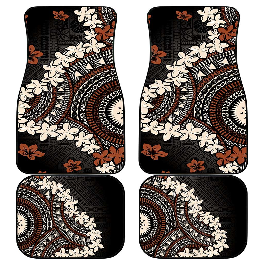 Bula Fiji Women's Day Car Mats Classic Masi Tapa LT7 - Polynesian Pride