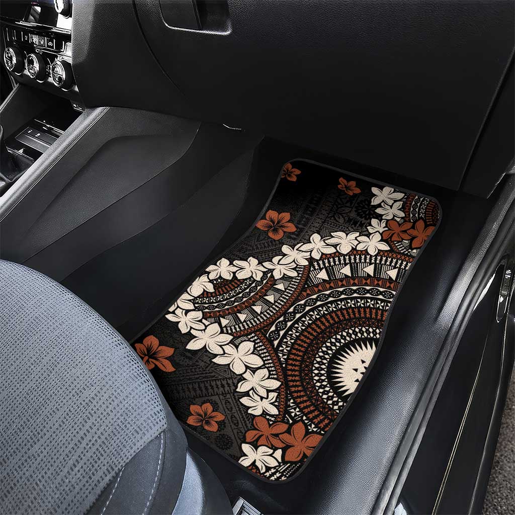 Bula Fiji Women's Day Car Mats Classic Masi Tapa LT7 - Polynesian Pride