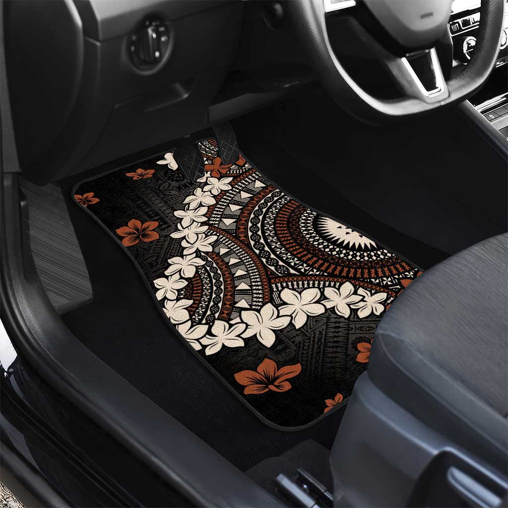 Bula Fiji Women's Day Car Mats Classic Masi Tapa LT7 - Polynesian Pride