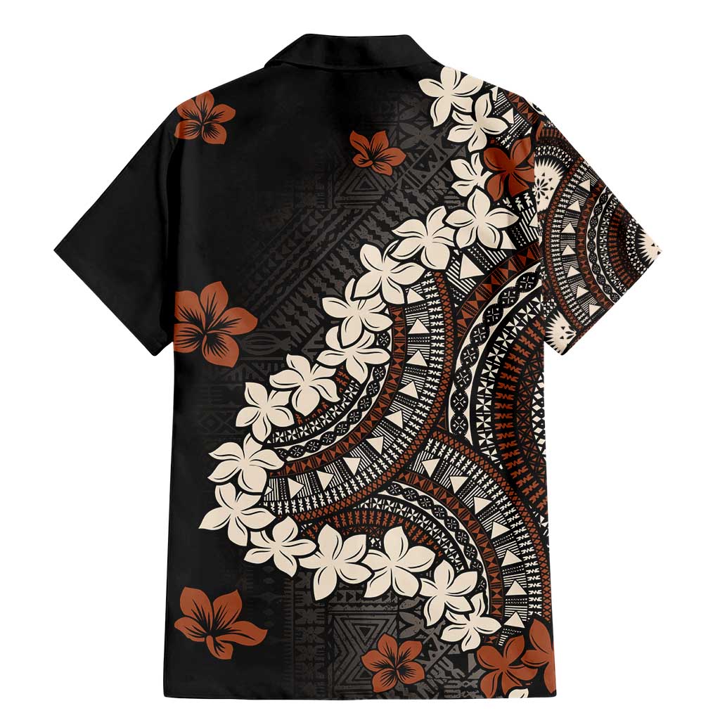 Bula Fiji Women's Day Family Matching Mermaid Dress and Hawaiian Shirt Classic Masi Tapa LT7 - Polynesian Pride
