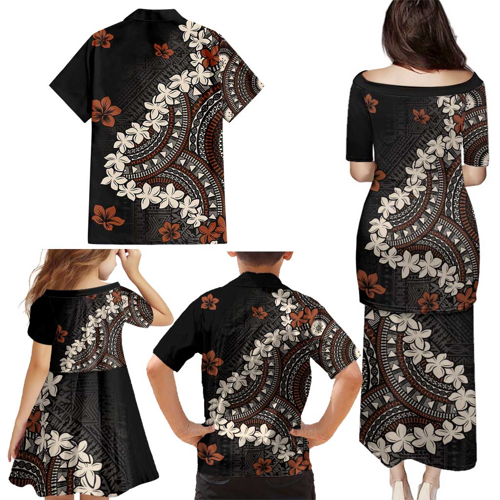 Bula Fiji Women's Day Family Matching Puletasi and Hawaiian Shirt Classic Masi Tapa LT7 - Polynesian Pride