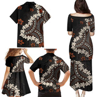 Bula Fiji Women's Day Family Matching Puletasi and Hawaiian Shirt Classic Masi Tapa LT7 - Polynesian Pride