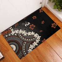 Bula Fiji Women's Day Rubber Doormat Classic Masi Tapa LT7 - Polynesian Pride