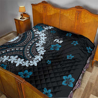 Bula Fiji Women's Day Quilt Indigo Masi Tapa LT7 - Polynesian Pride
