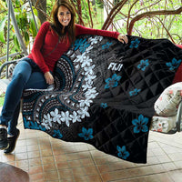Bula Fiji Women's Day Quilt Indigo Masi Tapa LT7 - Polynesian Pride