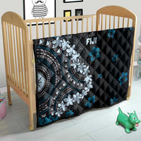 Bula Fiji Women's Day Quilt Indigo Masi Tapa LT7 - Polynesian Pride