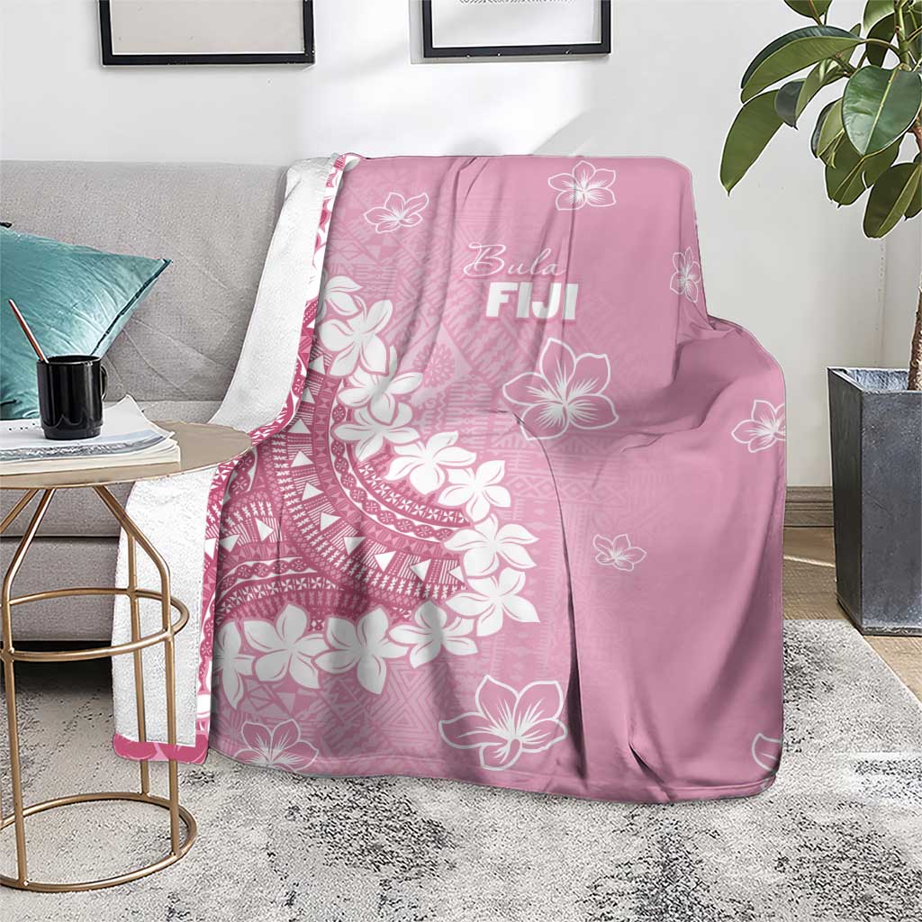 Bula Fiji Women's Day Blanket Pink Masi Tapa LT7 - Polynesian Pride