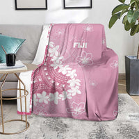 Bula Fiji Women's Day Blanket Pink Masi Tapa LT7 - Polynesian Pride