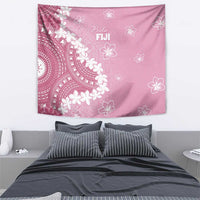 Bula Fiji Women's Day Tapestry Pink Masi Tapa LT7 - Polynesian Pride