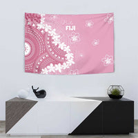 Bula Fiji Women's Day Tapestry Pink Masi Tapa LT7 - Polynesian Pride