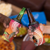Polynesian Dreamy Turtle 4 in 1 Can Cooler Tumbler Sunset Scenery LT7 - Polynesian Pride