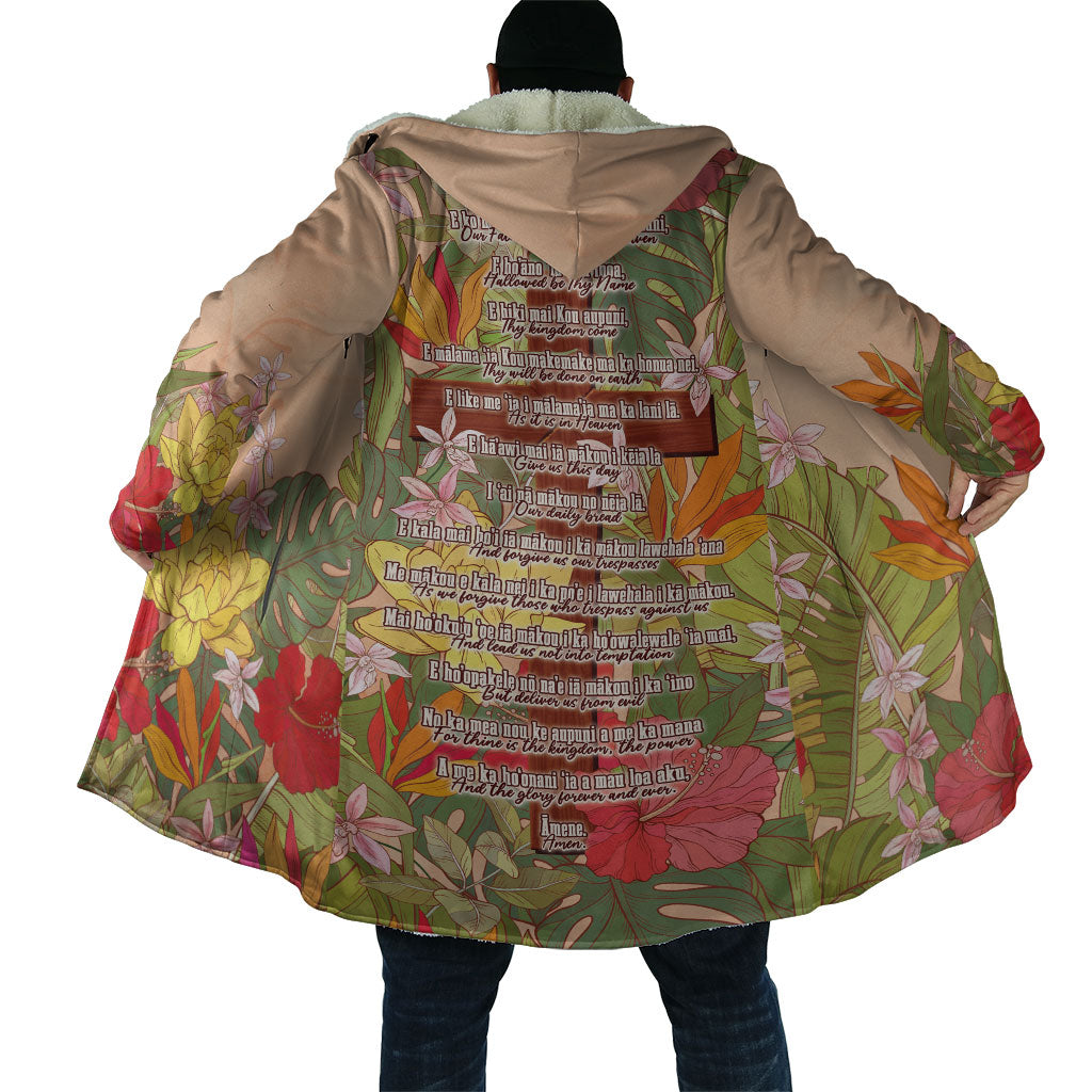 Mahalo Hawaii - Ka Pule a ka Haku Cloak Tropical Flowers LT7 - Polynesian Pride