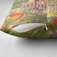 Mahalo Hawaii - Ka Pule a ka Haku Pillow Cover Tropical Flowers LT7 - Polynesian Pride