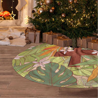 Mahalo Hawaii - Ka Pule a ka Haku Tree Skirt Tropical Flowers LT7 - Polynesian Pride