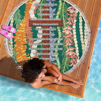 Mahalo Hawaii - Ka Pule a ka Haku Beach Blanket Mixed Lei LT7 - Polynesian Pride