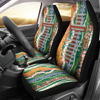 Mahalo Hawaii - Ka Pule a ka Haku Car Seat Cover Mixed Lei LT7 - Polynesian Pride