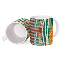 Mahalo Hawaii - Ka Pule a ka Haku Ceramic Mug Mixed Lei LT7 - Polynesian Pride