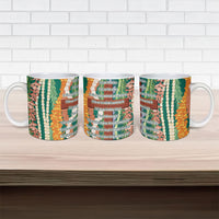 Mahalo Hawaii - Ka Pule a ka Haku Ceramic Mug Mixed Lei LT7 - Polynesian Pride