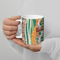 Mahalo Hawaii - Ka Pule a ka Haku Ceramic Mug Mixed Lei LT7 - Polynesian Pride