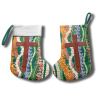 Mahalo Hawaii - Ka Pule a ka Haku Christmas Stocking Mixed Lei LT7 - Polynesian Pride