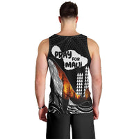 Hawaii Humpback Whale Men Tank Top Be Strong - Pray For Maui LT7 - Polynesian Pride