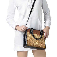 Niue Hiapo Motif Shoulder Handbag Tapa Classic LT7 - Polynesian Pride