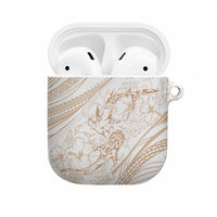 Sharks Couple Dreamy Polynesians Floral Sea AirPods Case Hazel LT7 Hazel - Polynesian Pride