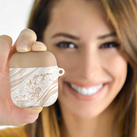 Sharks Couple Dreamy Polynesians Floral Sea AirPods Case Hazel LT7 - Polynesian Pride