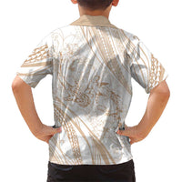 Sharks Couple Dreamy Polynesians Floral Sea Hawaiian Shirt Hazel LT7 - Polynesian Pride